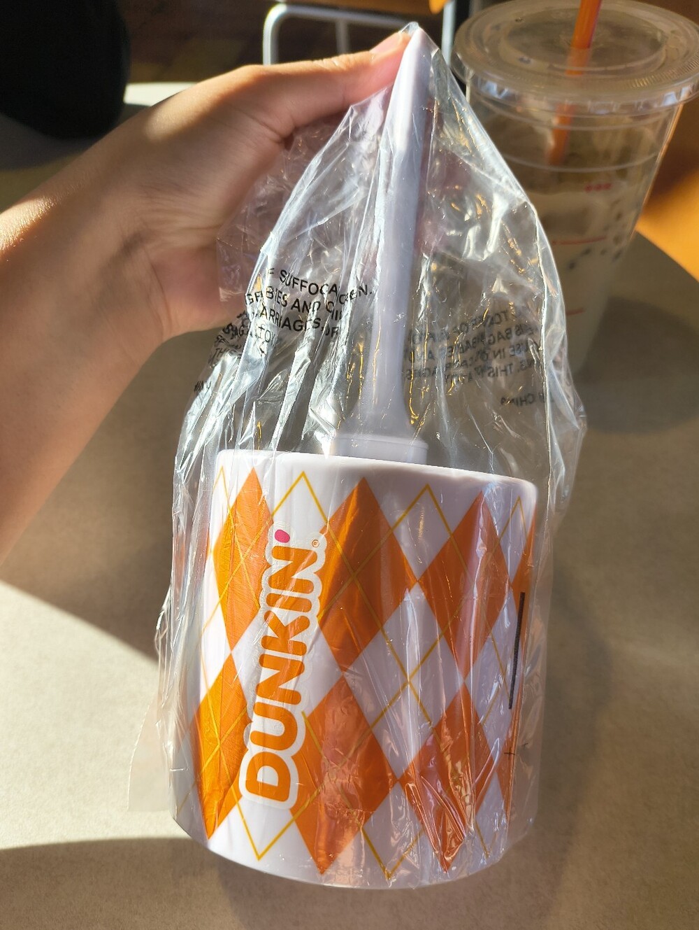 Dunkin Donuts Golf Tee Cup Holder NEW